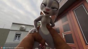 Bunny Cop Gets Naughty: Judy Hopps' Hentai Adventure