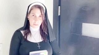Hot Devoted Nun with Rounded Huge Ass will do anything to save a Soul 2