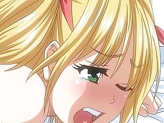 Busty lesbian teacher fucks young student - Uncensored Hentai Anime