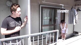 http://bit.ly/3C45tfk　I was at a glance to be admired by a huge-breasted woman into a defenseless light clothes on the veranda... The next door big titted hoe is fuck while shaking breasts. Japanese amateur private porn.[Part 1]