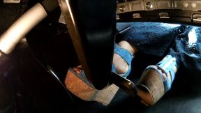 986-Asian Denim Wedges Mustang