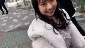 Japanese Student's Erotic Encounter With Stunning Model Features Big Tits Constriction