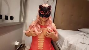 cazando putas - cachando duro y parejo a peruana del rico distrito de san juan de lurigancho, pasa su primer casting porno100%real ( final se arrodilla y se traga toda mi leche)