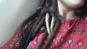 dread hot punheta, anal e gozada na poltrona do aviao