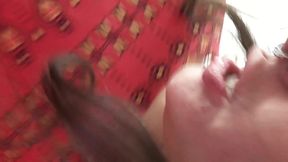 dread hot punheta, anal e gozada na poltrona do aviao