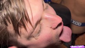 huge all stars gangbang orgy