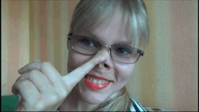 SEXY NOSE PINCHING 12ECc