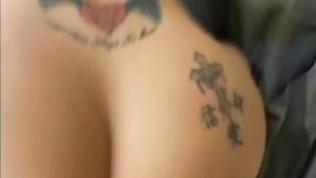 ”Sexy blonde tart banged hard”