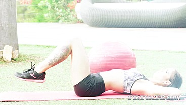 Russian Lovenia Lux is searching for a Hardcore Personal Trainer