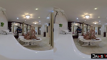 Una Fairy Vr Part One – Behind The Scenes Barbie Doll Blonde Anal Orgasms & Gapes On Massive Cock