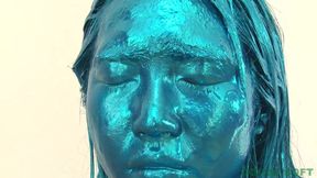 Metallic blue