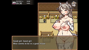 Impregnate my harem farm [ BREEDING HENTAI game ] Ep.24 TOMBOY getting PREGNANT with her FIRST TIME having sex !