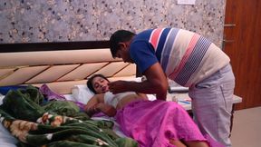 My Indian-Asian sister-in-law was alone when her brother-in-law came to help, he took her to the bathroom and had sex with her.