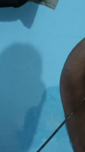 Today I applied mustard oil on my penis and am massaging my penis   Clip 1