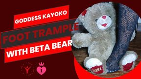 Foot Trample With Beta Bear