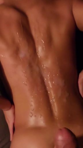 Thrilling moment from &quot;Teen girlfriend takes it up the ass for the first time&quot;