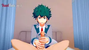 Deku x Bakugou Heat Up the Infirmary – Steamy Yaoi Moment – 18+