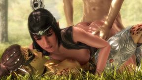 Shadowheart & Lae'zel - FFM Stacking Threesome