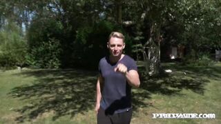 Private com - Brunette little Caprice Dicked and Facialed!