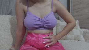 Pregnant teacher talks about how girls get pregnant and what stages girls go through, while the student has this fetish and fucks her ass anally