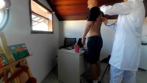 patient goes to the urologist, gets horny and ends up having his asshole broken.