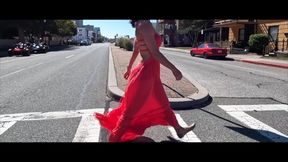 Cutting my dress in public until I'm completely naked (Music Video/Trailer)