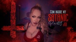 Cum inside my satanic pussy JOI