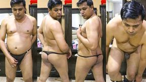 Fat Desi Boy Waqas Showing Big Ass Talking Dirty and Moaning Needs Fuck