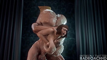 Velma gets manhandled- Radroachhd