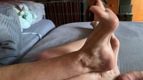 Fan Request Stepaunt Granny Plays with Pussy Shows Feet Ass up Close Real Amateur Homemade