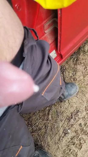Cum in forest pocketpussy