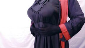 Indian beautiful hijabi muslim sexy bhabhi having sex with neighbor inside the room