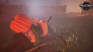 Spooky Season Week 1 \ Witch Fucks Pumpkin Monster | 3D Animated