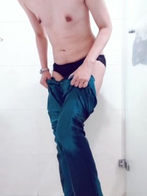 Squirting Orgasm - Tits masturbation and cumming wetting my pants