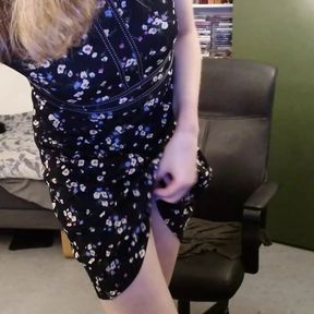 showing off in my dress for chat