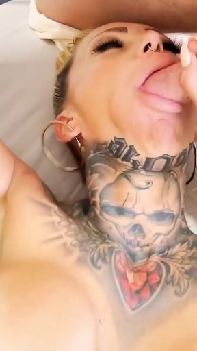 Iconic moment from &quot;REAL AMATEUR THREESOME SEX WITH GERMAN DREAM MILF KADA LOVE&quot;