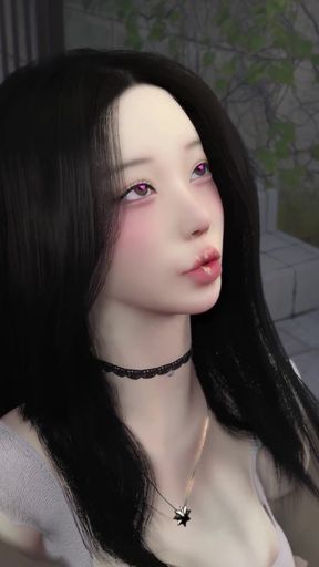 3D Horny Slut Korean Slut Cheating with Big Dick Stranger