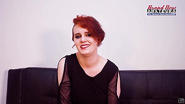 Busty Redhead Marla Gets Her Twat Deeply Fucked And Swallows Warm Cum!