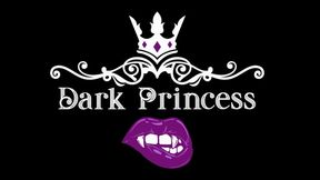 Dark Princess: Gothic girl gives me a very wet blowjob with lots of saliva while scratching me with her nails