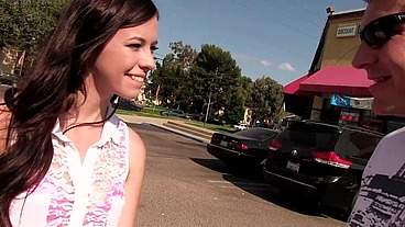 Veronica Radke Gives Jerry Kovak Blowjob Handjob and Facial