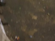 Batendo uma no meio da rua