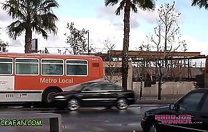 FUCK A FAN - John Sucks Own Cock w Sara Jay!