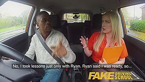 Georgie Lyall And Mr Longwood In Long Black Cock Pleases Busty Blonde Examiner