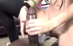 Huge black in tiny teen