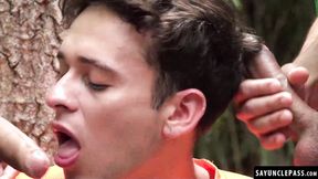 ”Horny Felix Harris & Uriel Simon fucks a stranger raw & deep”