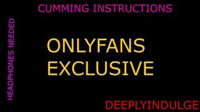 Nasty slave girl cums hard with audio roleplay