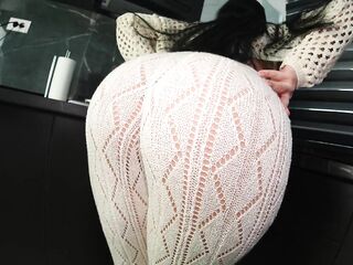 Hot stepmom likes to screw in the kitchen. Her ideal round butt makes me insane