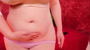 Showing My Hot Belly - Navel Fetish Video