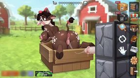 lovely craft the piston trap minecraft - using a dildo machine to fuck some ladies and make them orgasm