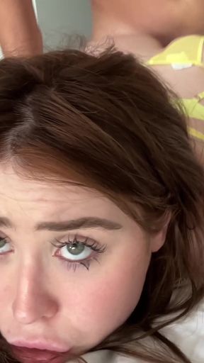 Captivating moment from &quot;Flexible Redhead College Slut Gets Fucked SILLY By Roommate- Rosie Rider&quot;